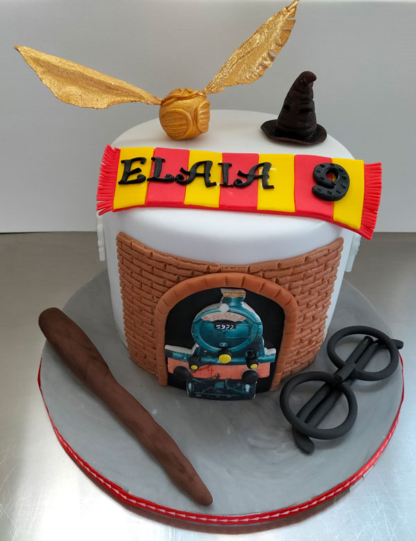 Cake design sur le thème "Harry Potter" par Patis'Sève à Tarnos
